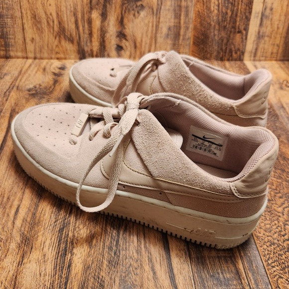 Nike Air Force 1 Women's Shoes Size 8.5 Pink Sneakers AR5339-201 - Picture 11 of 14